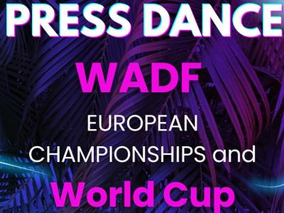 Press Dance WADF European Championships and Word Cup 2026 február 28. - március 01. Press Dance WADF European Championships and Word Cup 2026 február 28. - március 01.