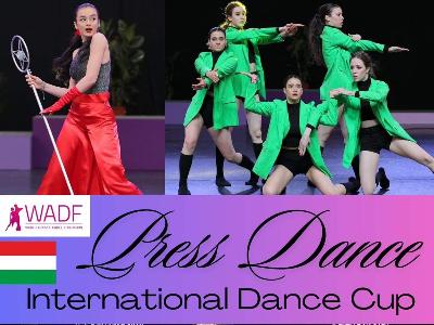 PRESS DANCE INTERNATIONAL DANCE CUP 2024. FEBRUR 24-25.